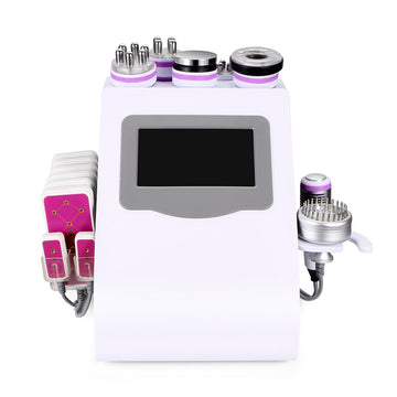 9 in 1 Ultrasonic Cavitation Machine with RF & Lipo Laser Therapy - Generu - Mychway